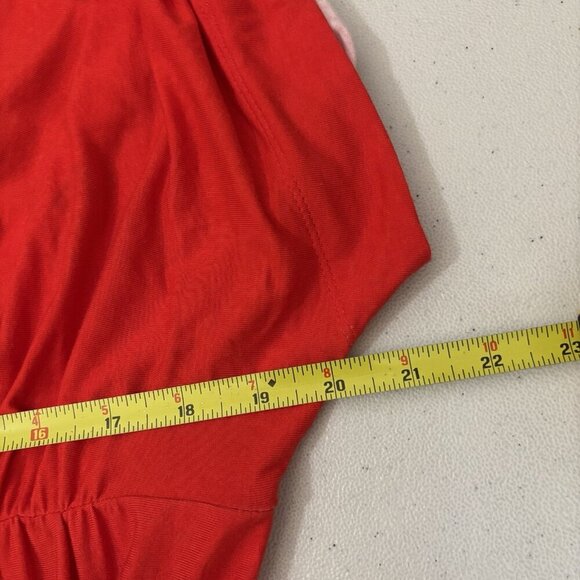 SOMA Grecian-Inspired Maxi Dress Tango Ombre Poppy in Women’s XXL - Picture 13 of 15